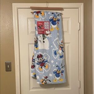Disney Plush Thrown Kids Blanket with Mickey and Friends